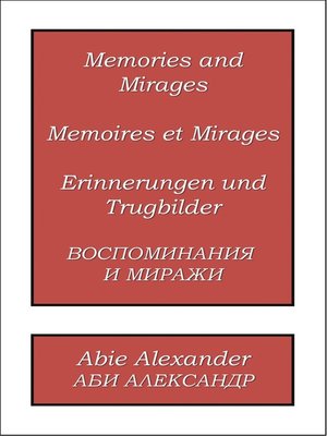 cover image of Memories and Mirages